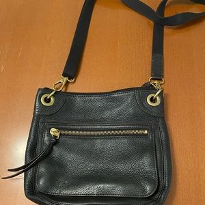 Black Fossil Crossbody Purse